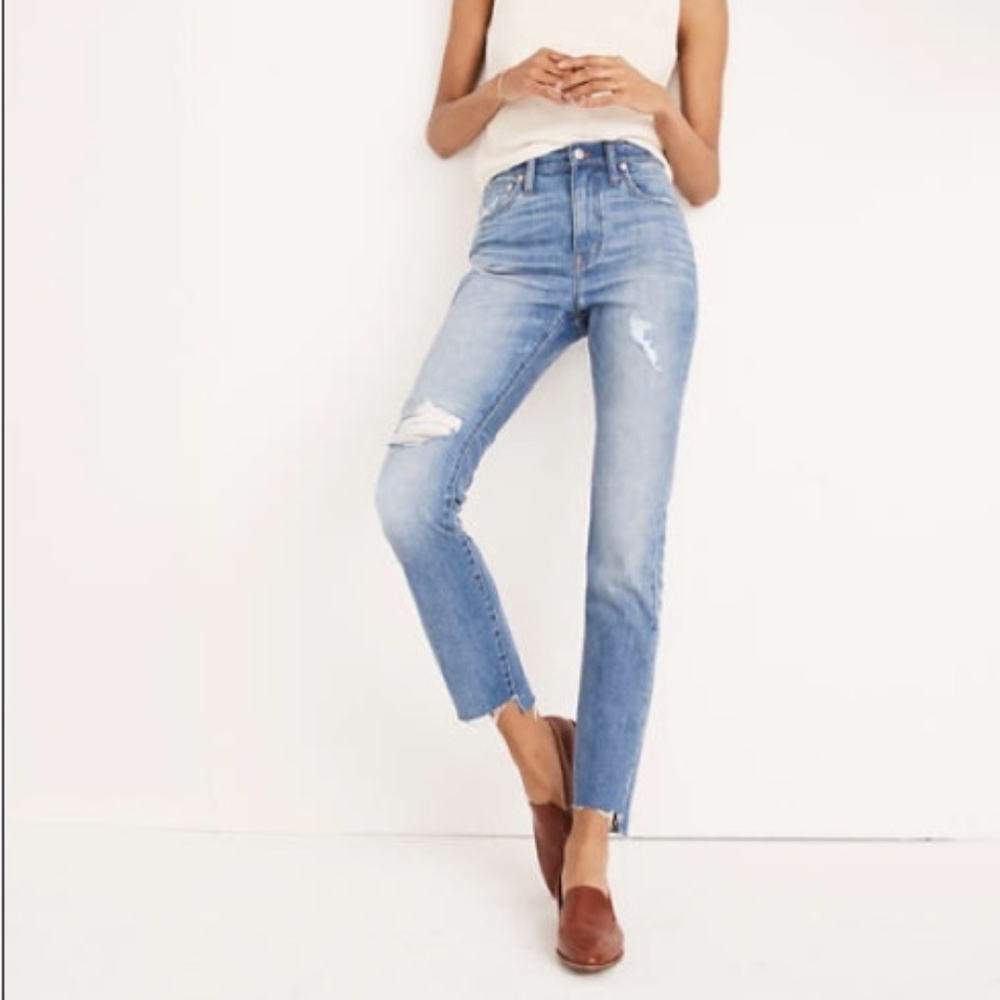 Madewell The High-Rise Slim Boyjean